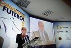 Delfim fez o discurso de abertura do Campeonato Catarinense (Agencia RBS/Jessé Giotti)