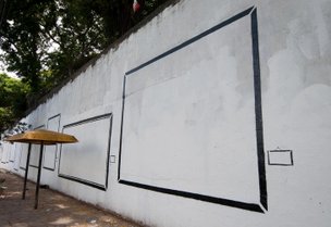 Denominada Museu de Arte Urbana, a intervenção da Perestroika está localizada no paredão da Pinheiro Borda, na Zona Sul da Capital (Agencia RBS/Tárlis Schneider)