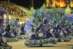 Escola do Saco dos Limões, a Consulado do Samba abriu o desfile deste ano em Florianópolis (Agência RBS/Guto Kuerten)