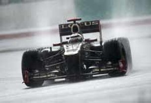 Carro da Lotus terá logo da banda Linkin Park no GP de Mônaco (Saeed Khan,AFP)