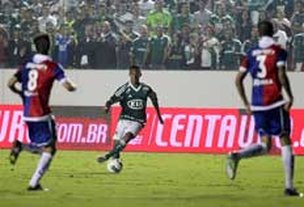 Palmeiras passou pelo Paraná nas oitavas de final e enfrenta novamente um time paranaense nas quartas (Gaspar Nóbrega/VIPCOMM)