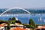 O Lago Paranoá é um dos cartões-postais de Brasília e um dos lugares para o contato com natureza (Ver Descrição/Ver Descrição)