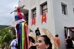 Grupos se reuniram no Centro da cidade na manhã de sábado (Agencia RBS/Julio Cavalheiro)