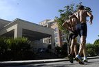 Atletas treinam e se preparam para a prova que terá a largada no domingo, 27 (Agencia RBS/Edu cavalcanti)