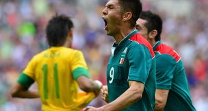 México foi ouro olímpico em 2012 ao derrotar o Brasil na final da competição (AFP/LUIS ACOSTA)