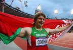 Exame antidoping de Ostapchuk revelou a presença do agente anabolizante metenolona na urina (Divulgação, london2012.com)