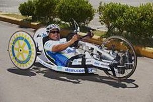 Perda do movimento das pernas não parou João (Especial/Heron Lopes Jr.)