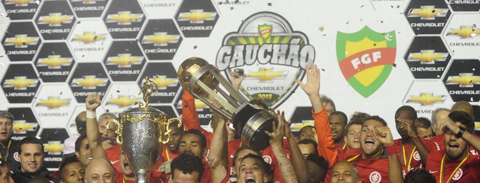 Inter faturou o 42º título gaúcho da sua história neste domingo (Ricardo Duarte)