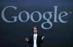 Chris Yerga, diretor do Android, fala durante a Google I/O, em San Francisco (GETTY IMAGES/Justin Sullivan)