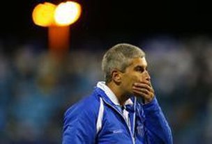 Técnico Ricardinho não conseguiu administrar a vantagem do time, que foi eliminado (Agencia RBS/Cristiano Estrela)