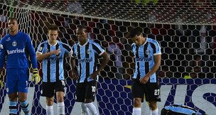 Eliminação na Libertadores revela crise no Grêmio (AFP/Luis Acosta)
