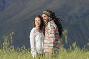Paolla Oliveira e Juliano Cazarré em cena (TV Globo/Divulgação/estevam avellar)