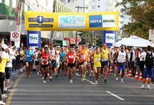 Largada está marcada para 7h30min e as provas acontecem mesmo com chuva (Corre Brasil/Divulgação)