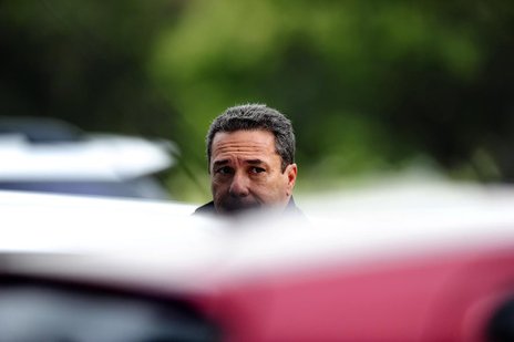 Após aproveitar folga no Rio de Janeiro, Vanderlei Luxemburgo retornou à Capital nesta segunda-feira (Mauro Vieira)
