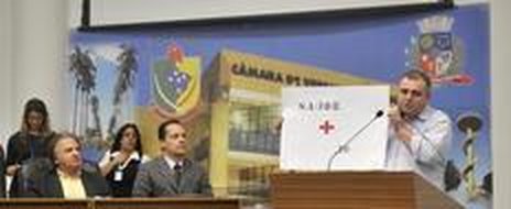 Vereador Claúdio Aragão apresentaou objetivos do Movimento Nacional em Defesa da Saúde Pública - Saúde mais 10 (Agencia RBS/Leo Munhoz)