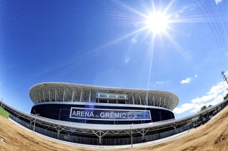 Estádio gremista receberá a Seleção Brasileira pela primeira vez (Agencia RBS/Omar Freitas)