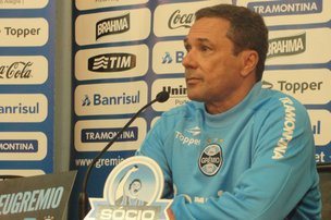 Luxa: O Grêmio entra como favorito para o Brasileirão (clicRBS/Augusto Turcato)