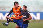 Souza avalia que período de treinos fechados é bom para que o grupo trabalhe com tranquilidade (Lucas Uebel/Divulgação Grêmio)