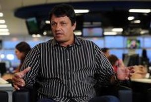 Adilson visitou a redação do Diário Catarinense na última sexta-feira (Agencia RBS/Flávio Neves)