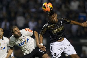 Corinthians e Botafogo empataram em 1 a 1 (Agência Corinthians/Daniel Augusto)