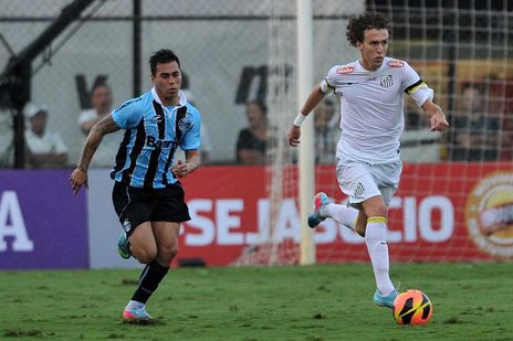 Vargas deve permanecer no Grêmio até o final do ano (Divulgação Santos FC/Ivan Storti)