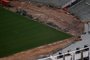  

PORTO ALEGRE, RS, BRASIL - Foto aérea das reformas do Estádio beira-rio.