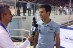 Atleta gaúcho dá entrevista após (Instagram,Reprodução/Marcel Stürmer)