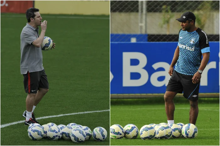 Montagem sobre fotos BD ZH / Agência RBS Montagem sobre fotos BD ZH / Agência RBS