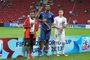 168988822Ghana' midfielder Clifford Aboagye (L), France's Paul Pogba (C) and Uruguay's forward Nicolas Lopez (R) pose with their trophies after the FIFA Under 20 World Cup final football match between France and Uruguay at Turk Telecom Stadium in Istanbul on July 13, 2013. France won the title, Uruguay placed second and Ghana third.    AFP PHOTO / OZAN KOSE / AFP PHOTO / OZAN KOSEEditoria: SPOLocal: IstanbulIndexador: OZAN KOSESecao: soccerFonte: AFP