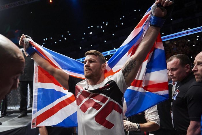 Em sua primeira luta após ser suspenso durante um ano por doping, Anderson Silva perdeu por pontos para o britânico Michael Bisping por decisão unânime dos juízes.
Editoria: SPO
Local: London
Indexador: NIKLAS HALLEN
Secao: boxing
Fonte: AFP
Fotógrafo: STR
Em sua primeira luta após ser suspenso durante um ano por doping, Anderson Silva perdeu por pontos para o britânico Michael Bisping por decisão unânime dos juízes.
Editoria: SPO
Local: London
Indexador: NIKLAS HALLEN
Secao: boxing
Fonte: AFP
Fotógrafo: STR