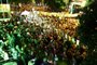 PORTO ALEGRE, RS, BRASIL, 17/03/2017: Milhares de pessoas lotam a Rua Padre Chagas no Saint Patrick's Day. (Foto: Isadora Neumann/ Agência RBS)