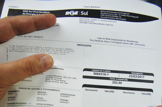  Santa Maria 14/03/2017aumento da conta de luz 