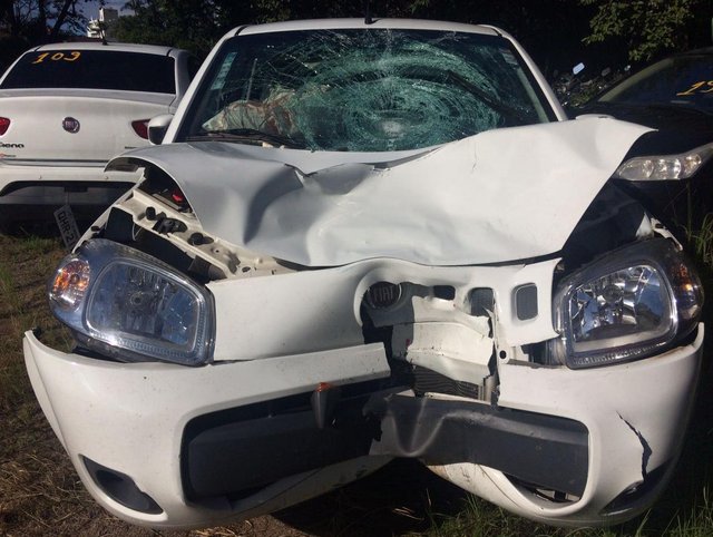 Carro dirigido pelo motorista Pietro Gusen, que estava alcoolizado. Carro dirigido pelo motorista Pietro Gusen, que estava alcoolizado.