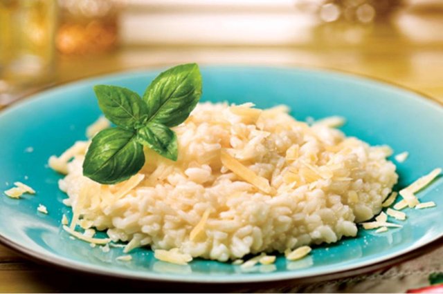 Risoto de queijo provolone, de Noberto Da Cás Risoto de queijo provolone, de Noberto Da Cás