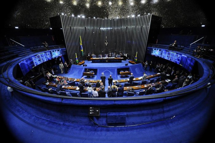 Plenário do Senado
Plenário do Senado durante sessão deliberativa ordinária.
Foto: Marcos Oliveira/Agência Senado.
Plenário do Senado
Plenário do Senado durante sessão deliberativa ordinária.
Foto: Marcos Oliveira/Agência Senado.
