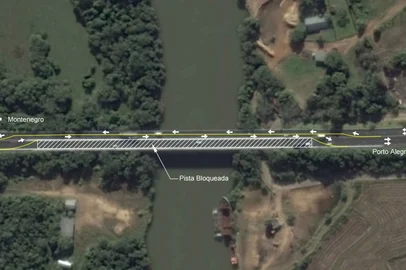 rdgol, BR-386, ponte, Rio Caí, obras