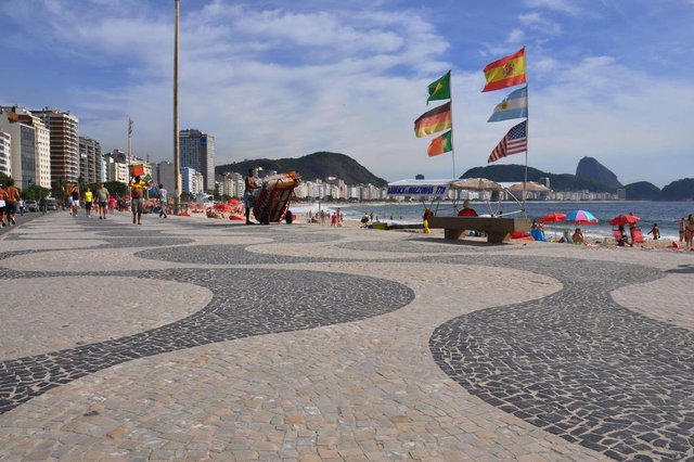 RIO DE JANEIRO, RJ (7/1/2011): Calçadão de Copacabana.Foto: Alexandre Macieira, Riotur, Divulgação RIO DE JANEIRO, RJ (7/1/2011): Calçadão de Copacabana.Foto: Alexandre Macieira, Riotur, Divulgação