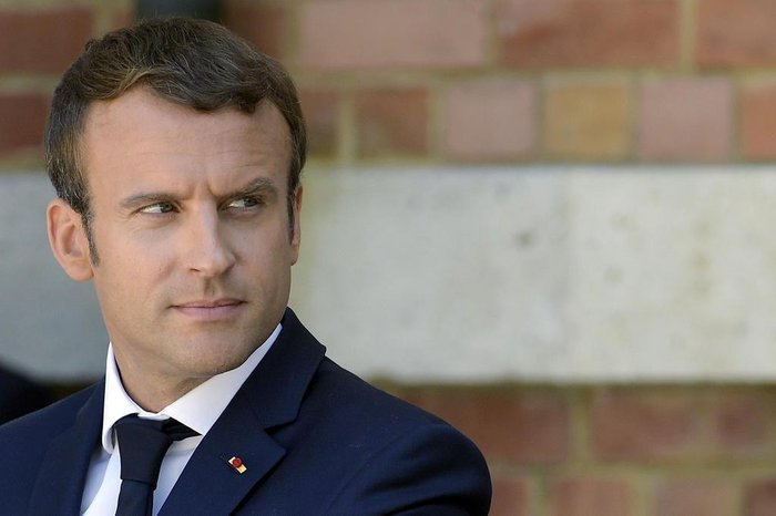 French President Emmanuel Macron attends a press conference after a meeting with Bulgarian Prime Minister on August 25, 2017 in Varna.
?Macron meets the prime minister and president of Bulgaria on a regional tour to discuss the free movement of labour within the EU and other issues. / AFP PHOTO / Dimitar DILKOFF
Editoria: POL
Local: Varna
Indexador: DIMITAR DILKOFF
Secao: diplomacy
Fonte: AFP
Fotógrafo: STF
French President Emmanuel Macron attends a press conference after a meeting with Bulgarian Prime Minister on August 25, 2017 in Varna.
?Macron meets the prime minister and president of Bulgaria on a regional tour to discuss the free movement of labour within the EU and other issues. / AFP PHOTO / Dimitar DILKOFF
Editoria: POL
Local: Varna
Indexador: DIMITAR DILKOFF
Secao: diplomacy
Fonte: AFP
Fotógrafo: STF