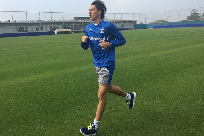 futebol, grêmio, treino, geromel, 28082017 futebol, grêmio, treino, geromel, 28082017