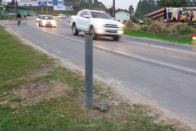 Gaspar vai ampliar fiscalização com lombadas eletrônicas Gaspar vai ampliar fiscalização com lombadas eletrônicas