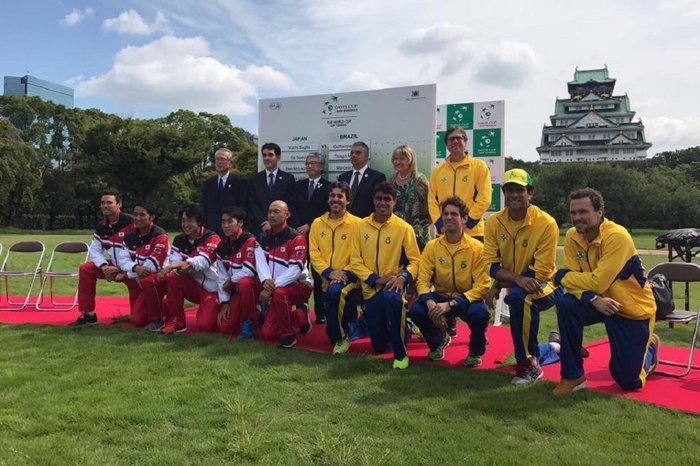 japão - brasil - tênis japão - brasil - tênis