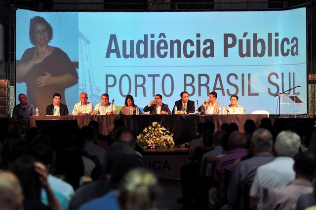 SÃO FRANCISCO DO SUL, SC, BRASIL (14-09-2017) - Audiência Publica Porto Brasil Sul em São Francisco do Sul. (Foto: Maykon Lammerhirt, A Notìcia) SÃO FRANCISCO DO SUL, SC, BRASIL (14-09-2017) - Audiência Publica Porto Brasil Sul em São Francisco do Sul. (Foto: Maykon Lammerhirt, A Notìcia)