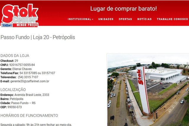 Comercial Zaffari, de Passo Fundo, vai abrir atacarejo Stok Center em Santa Maria, na Avenida Helvio Basso. Nas fotos, lojas semelhantes de outras cidades