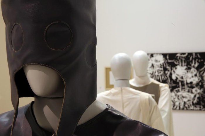PORTOALEGRE-RS-BR 14.08.2017
Exposição do Santander Cultural chamada Queermuseu ¿ Cartografias da Diferença na Arte Brasileira.
Obra de Lygia Clark - O Eu e o Tu - Série roupa-corpo-roupa
FOTÓGRAFO: TADEU VILANI AGÊNCIARBS Editoria/Caderno: Segundo Caderno
PORTOALEGRE-RS-BR 14.08.2017
Exposição do Santander Cultural chamada Queermuseu ¿ Cartografias da Diferença na Arte Brasileira.
Obra de Lygia Clark - O Eu e o Tu - Série roupa-corpo-roupa
FOTÓGRAFO: TADEU VILANI AGÊNCIARBS Editoria/Caderno: Segundo Caderno