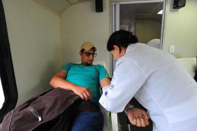 doação de sangue no monet plaza shopping