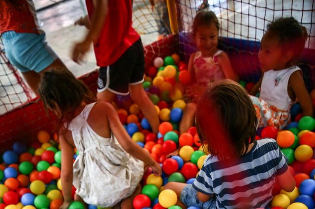 FLORIANÓPOLIS, SC, BRASIL, 23/12/2016 - Natal Comunitário em Chico Mendes FLORIANÓPOLIS, SC, BRASIL, 23/12/2016 - Natal Comunitário em Chico Mendes