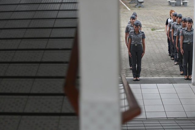FLORIANÓPOLIS, SC, BRASIL, 14/09/2017: Colégio Militar Feliciano Nunes Pires.(Foto: CRISTIANO ESTRELA / DIÁRIO CATARINENSE) FLORIANÓPOLIS, SC, BRASIL, 14/09/2017: Colégio Militar Feliciano Nunes Pires.(Foto: CRISTIANO ESTRELA / DIÁRIO CATARINENSE)