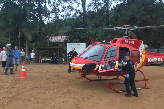 Arcanjo salva motorista após parada cardiorrespiratória em Indaial Arcanjo salva motorista após parada cardiorrespiratória em Indaial