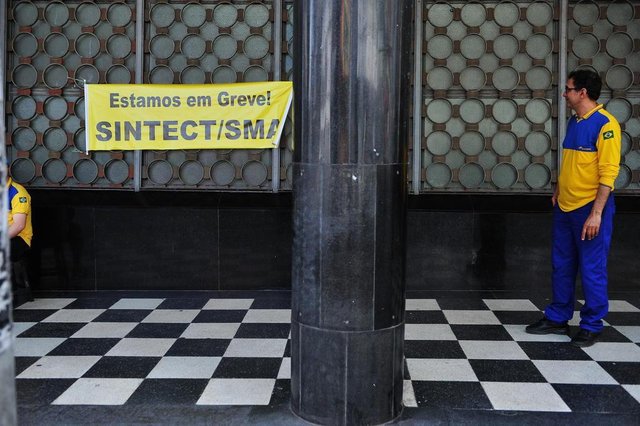 Santa Maria 26/09/2017 - RS - BrasilCorreios em greve Santa Maria 26/09/2017 - RS - BrasilCorreios em greve