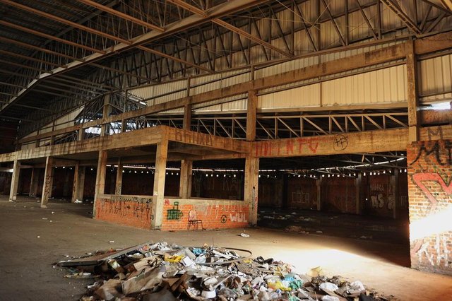 Santa Maria - RS - Brasil 21/09/2017Centro de eventos do Farrezão abandonado Santa Maria - RS - Brasil 21/09/2017Centro de eventos do Farrezão abandonado